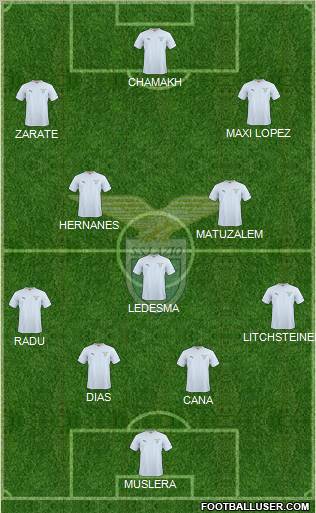 S.S. Lazio Formation 2011