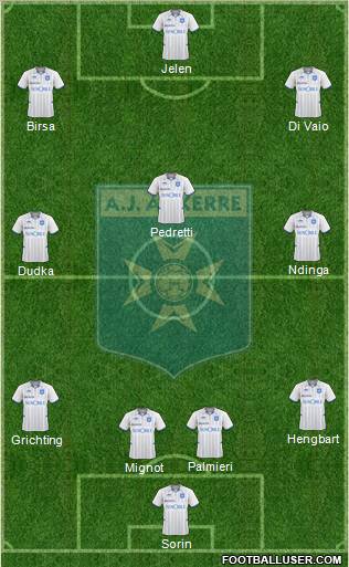 A.J. Auxerre Formation 2011