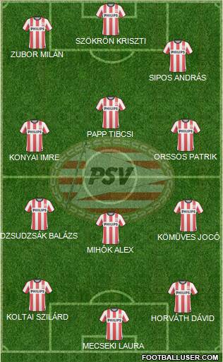 PSV Formation 2011