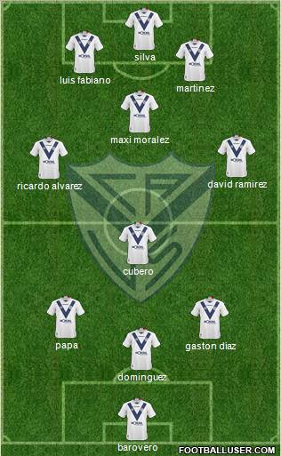 Vélez Sarsfield Formation 2011