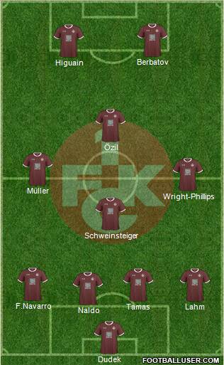 1.FC Kaiserslautern Formation 2011