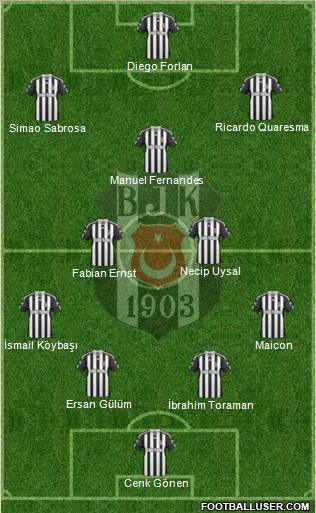 Besiktas JK Formation 2011