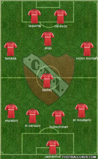Independiente Formation 2011