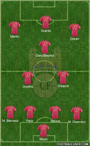 Pontevedra C.F. Formation 2011