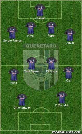Club de Fútbol Gallos Blancos Formation 2011