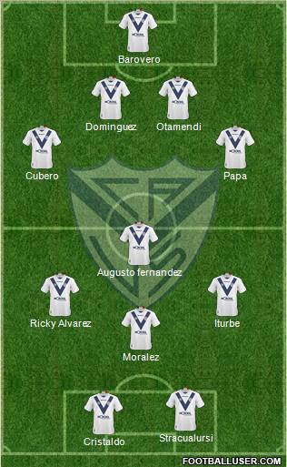 Vélez Sarsfield Formation 2011