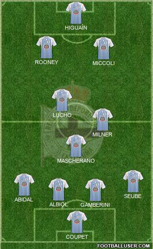 R.C. Deportivo de La Coruña S.A.D. Formation 2011