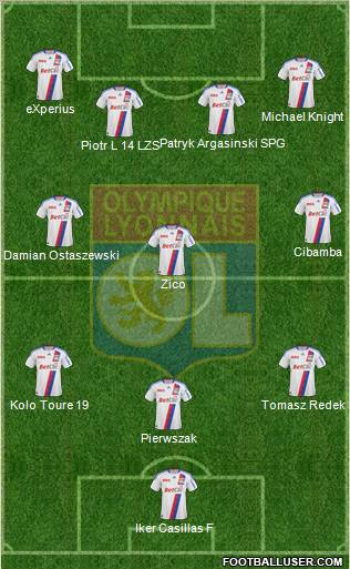 Olympique Lyonnais Formation 2011