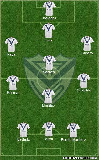 Vélez Sarsfield Formation 2011