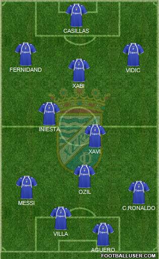 Xerez C.D., S.A.D. Formation 2011
