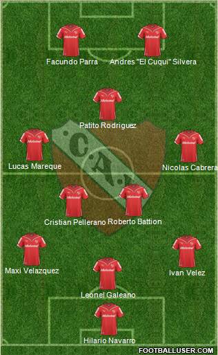 Independiente Formation 2011