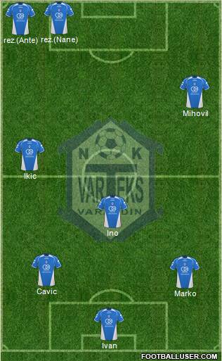 NK Varteks Formation 2011