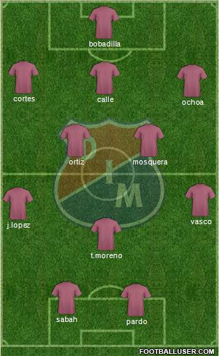 CD Independiente Medellín Formation 2011