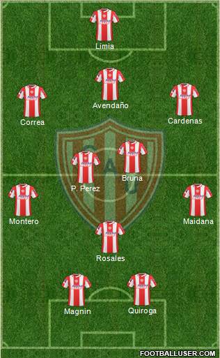 Unión de Santa Fe Formation 2011