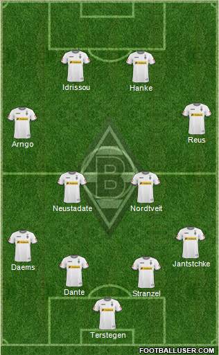 Borussia Mönchengladbach Formation 2011