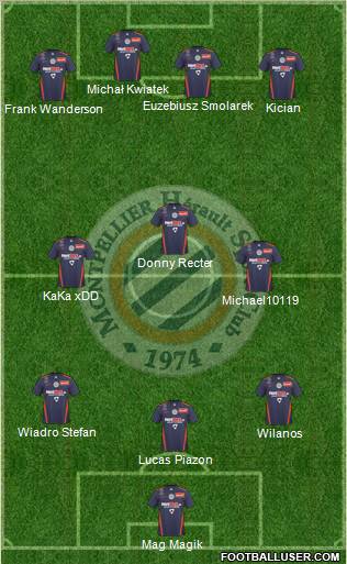 Montpellier Hérault Sport Club Formation 2011