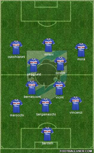 Sampdoria Formation 2011