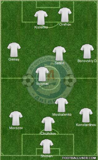 Dnipro Dnipropetrovsk Formation 2011