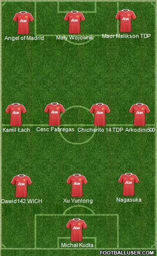 Manchester United Formation 2011