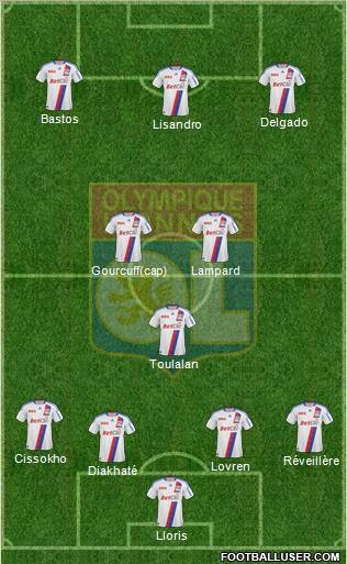 Olympique Lyonnais Formation 2011