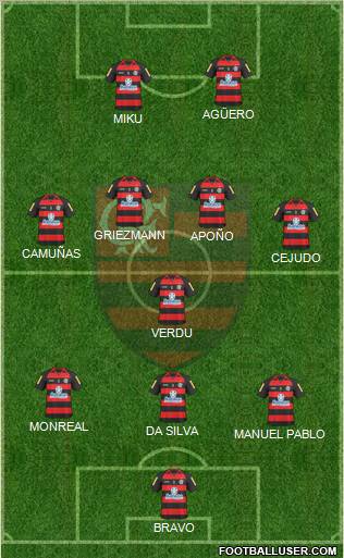 CR Flamengo Formation 2011