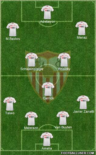 Sevilla F.C., S.A.D. Formation 2011