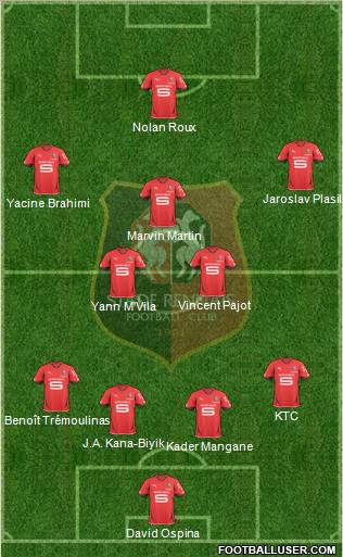 Stade Rennais Football Club Formation 2011