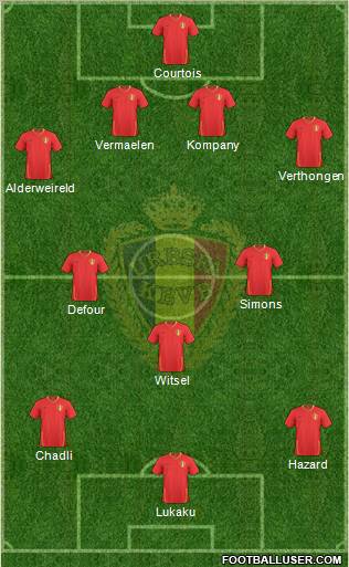 Belgium Formation 2011
