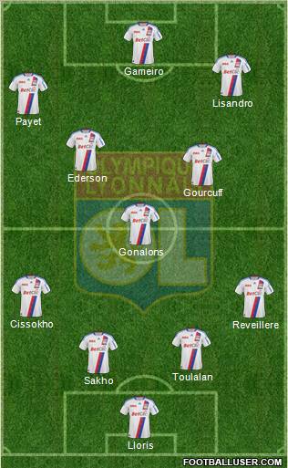 Olympique Lyonnais Formation 2011