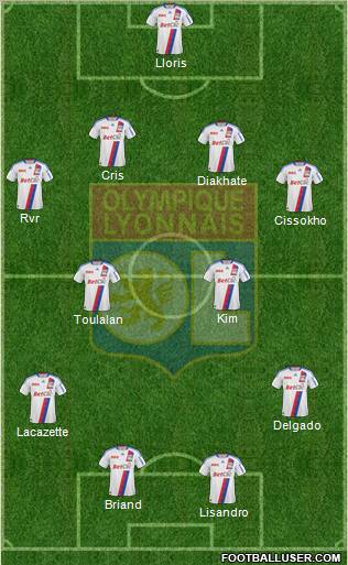 Olympique Lyonnais Formation 2011