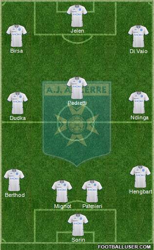 A.J. Auxerre Formation 2011