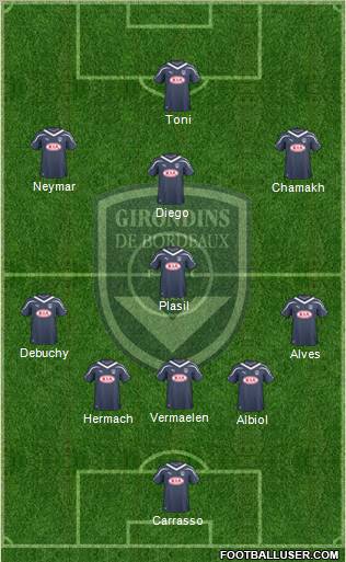 FC Girondins de Bordeaux Formation 2011