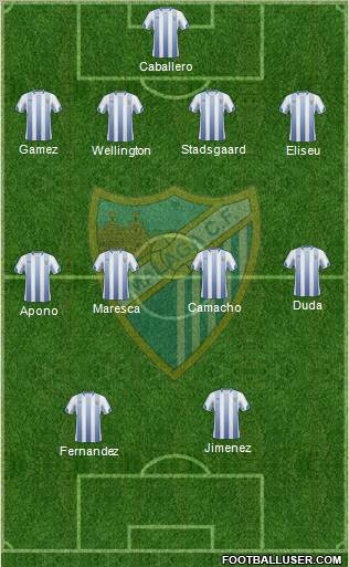 Málaga C.F., S.A.D. Formation 2011