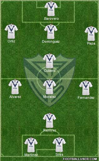 Vélez Sarsfield Formation 2011