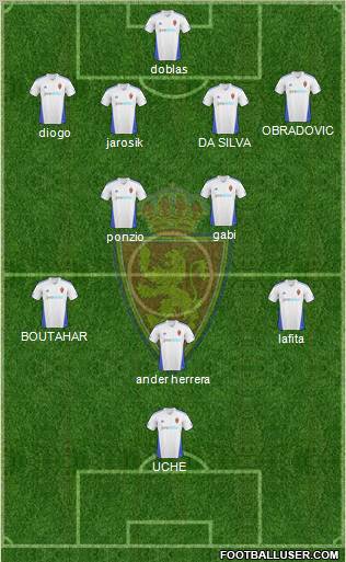 R. Zaragoza S.A.D. Formation 2011