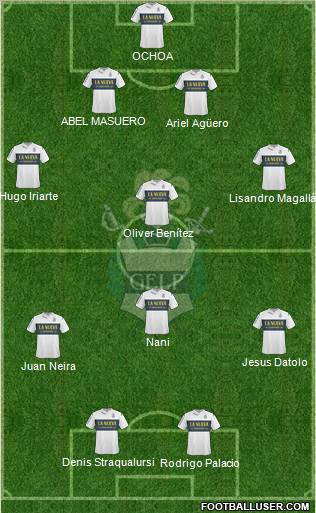 Gimnasia y Esgrima de La Plata Formation 2011