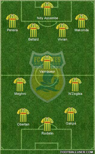 FC Nantes Formation 2011