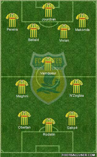 FC Nantes Formation 2011