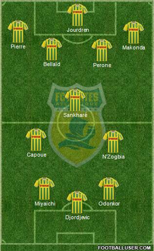 FC Nantes Formation 2011