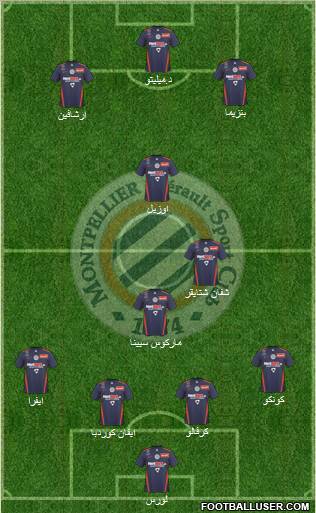 Montpellier Hérault Sport Club Formation 2011