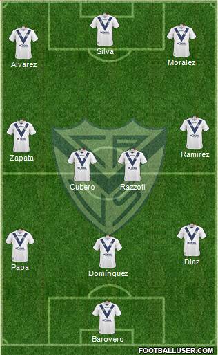 Vélez Sarsfield Formation 2011