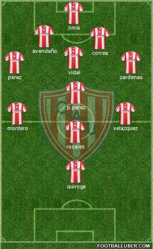 Unión de Santa Fe Formation 2011