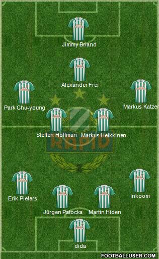SK Rapid Wien Formation 2011