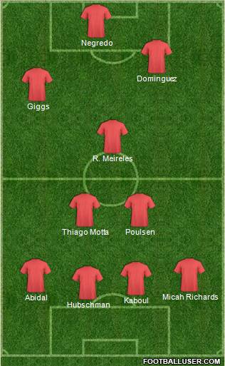 Pro Evolution Soccer Team Formation 2011