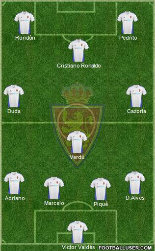 R. Zaragoza S.A.D. Formation 2011