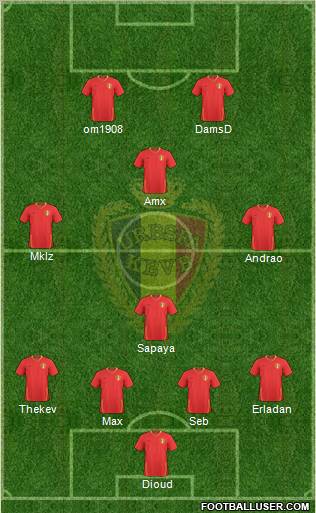 Belgium Formation 2011
