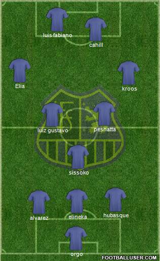 1.FC Saarbrücken Formation 2011