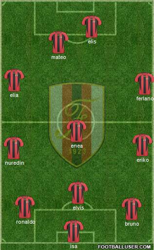 KS Flamurtari Vlorë Formation 2011
