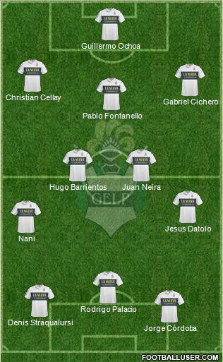 Gimnasia y Esgrima de La Plata Formation 2011