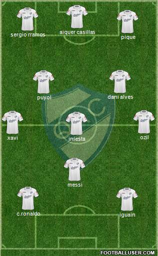 Quilmes football formation